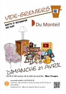 Affiche vide-greniers 2013