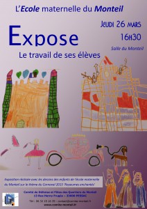 affiche expo dessins enfants 2015